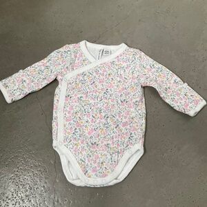Janie and Jack Floral Onesie
